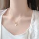 Love clavicle chain neck ornament