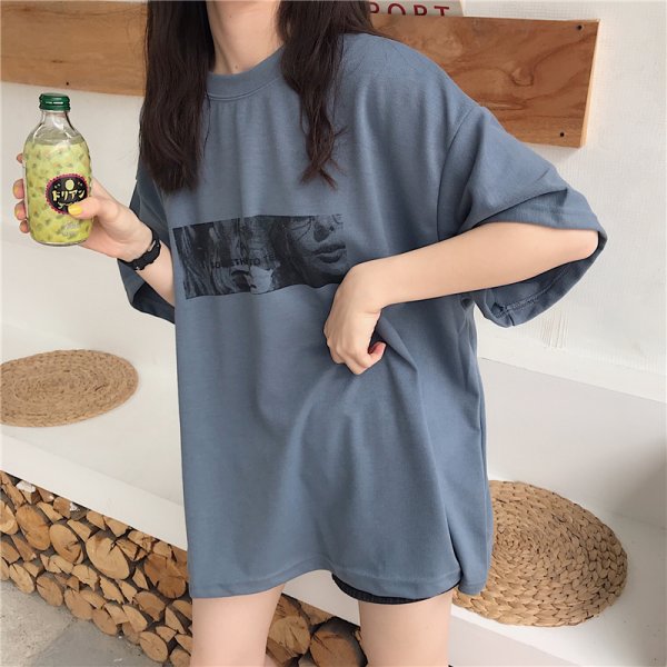 Hong Kong Style Super Fire Cec Short-sleeved T-shirt Female